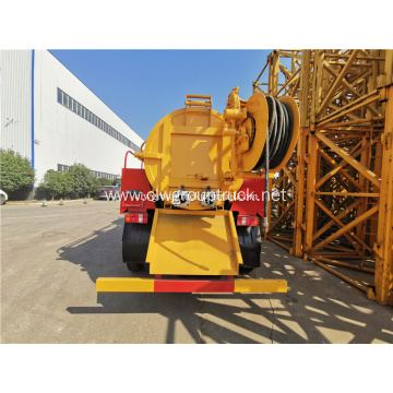 HOWO4x2 Vacuum Sewage Suction Truck